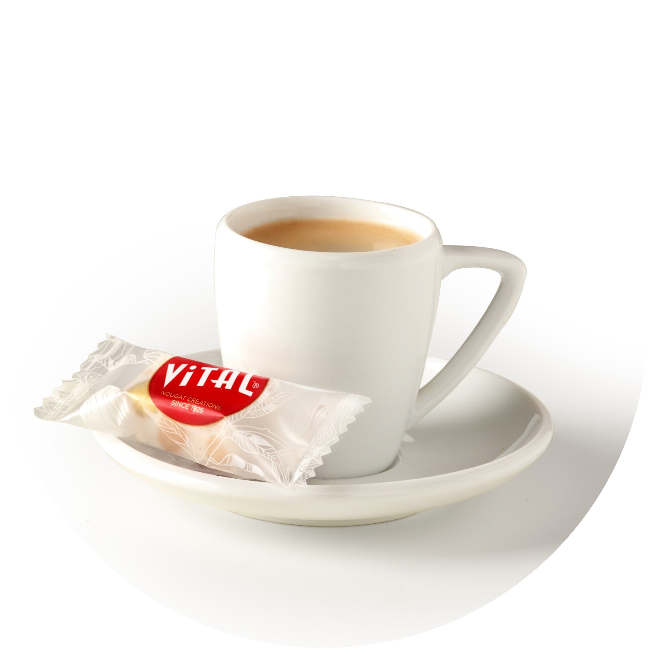 Zachte Nougat 8g Amandel en Pistache Individueel Verpakt 250 stuks